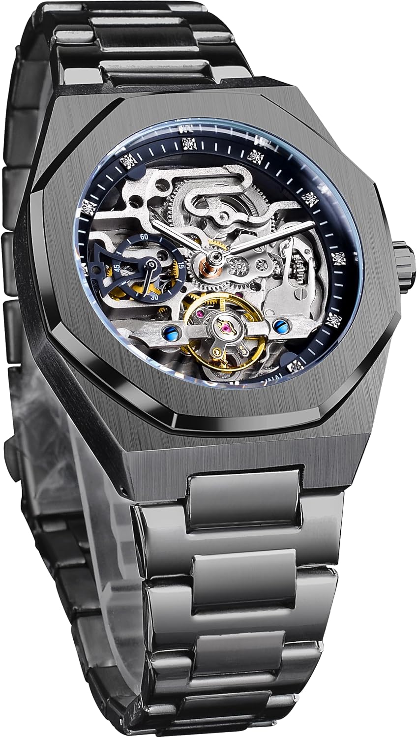 Forsining men dress watch boxed presentation