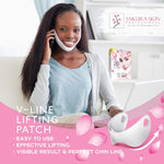 Swissökolab neck and face lift hydrogel patch close up