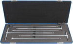 Accusize Industrial Tools telescoping gage set front view in case