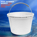 Swimables pool skimmer basket showing top outer diameter and rim design.