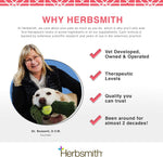 Herbsmith USA imported pet dietary supplement for cardiovascular strength.