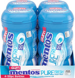 USA imported Mentos sugar free chewing gum single piece closeup