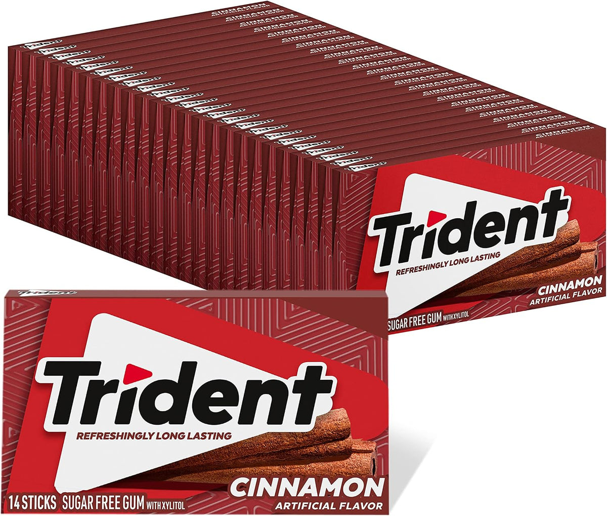 Trident Original Flavor Sugar-Free Chewing Gum, 14 Pieces (Pack of 24) (336 Total Pieces) - Image 10