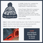 Turtle Fur cold weather gear packaging and tags