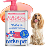 Native Pet Omega 3 Fish Oil for Dogs & Cats - Wild Alaskan Salmon Oil for Dogs Skin and Coat, Supports Joints, Heart & Shedding - Fast-Absorbing Omega 3 6 9 Liquid Supplement - 8oz - Image 13