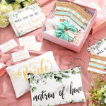 Knotted bracelets and bridal party accessories