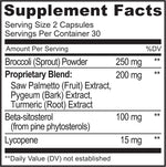 Naturelo prostate and urinary health box packaging