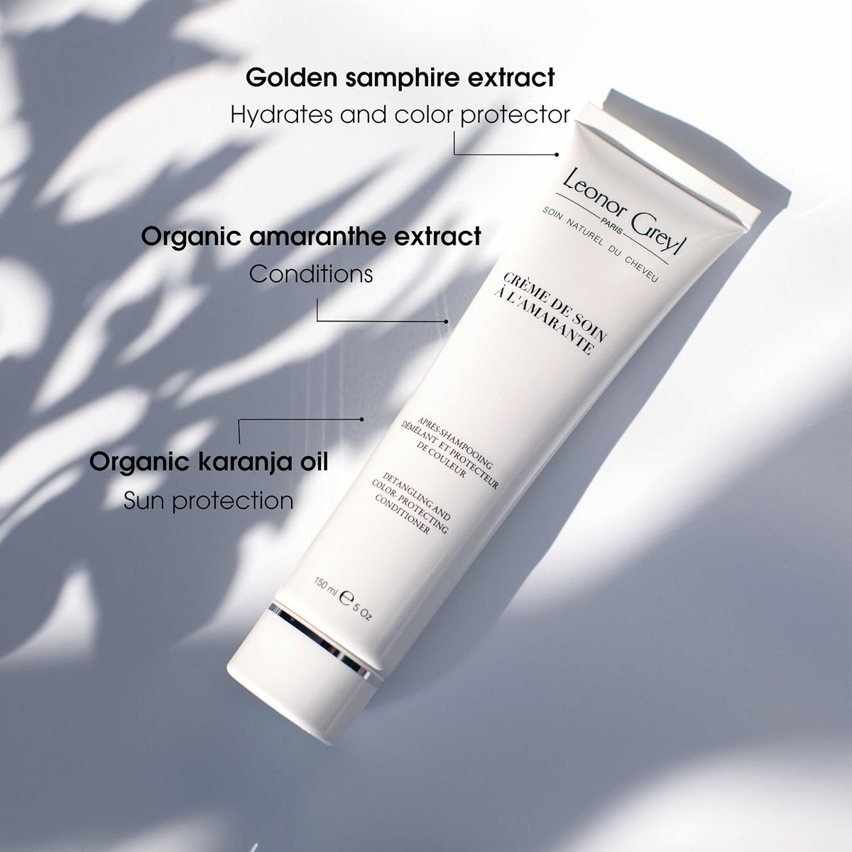 Leonor Greyl luxury hair care product lifestyle angle view