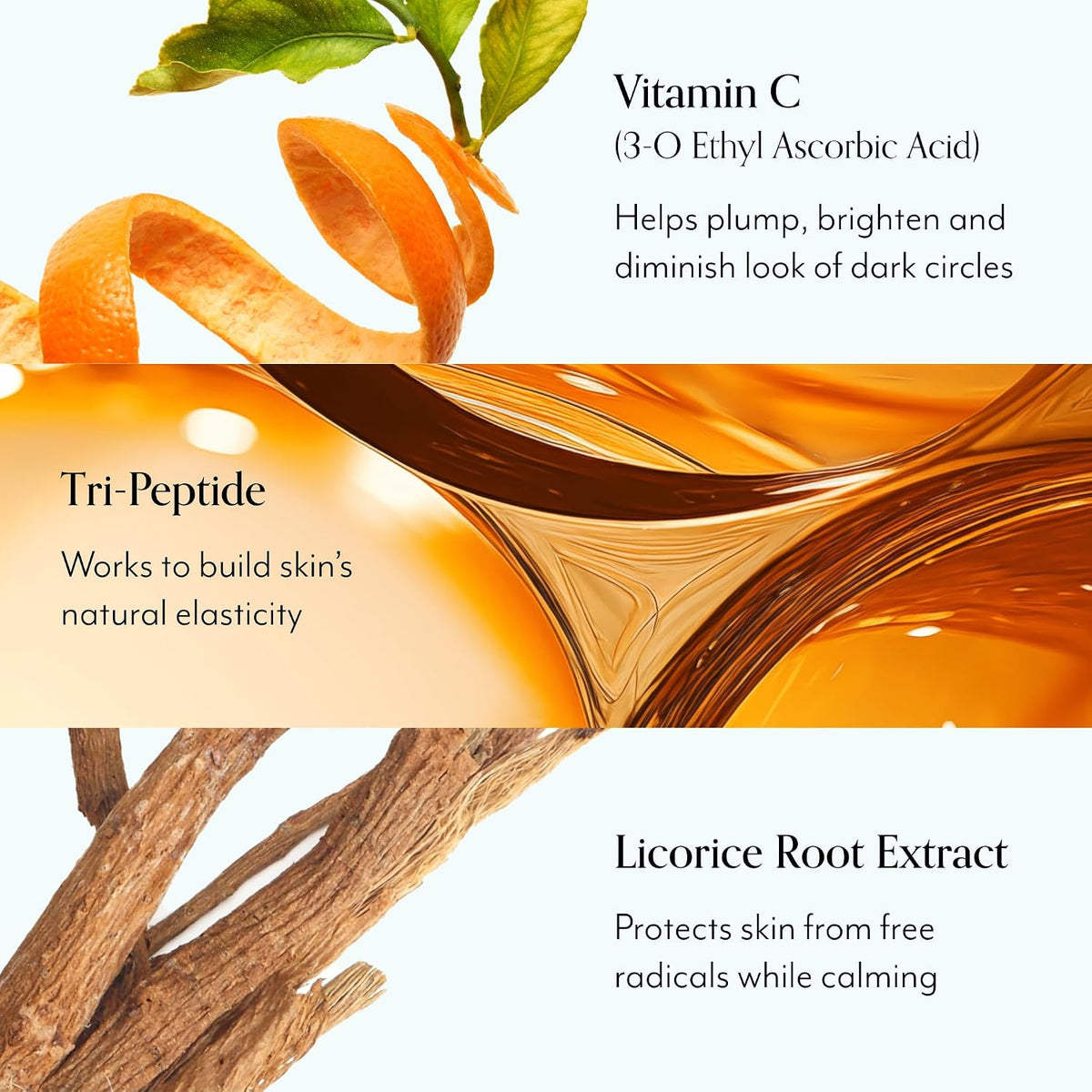 Bliss Bright Idea Eye Cream tube and texture details