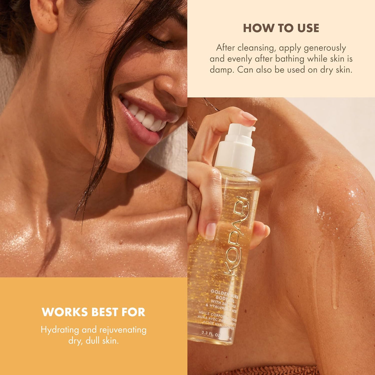 Kopari Jumbo Body Butter and Golden Aura Body Oil Bundle - Image 9