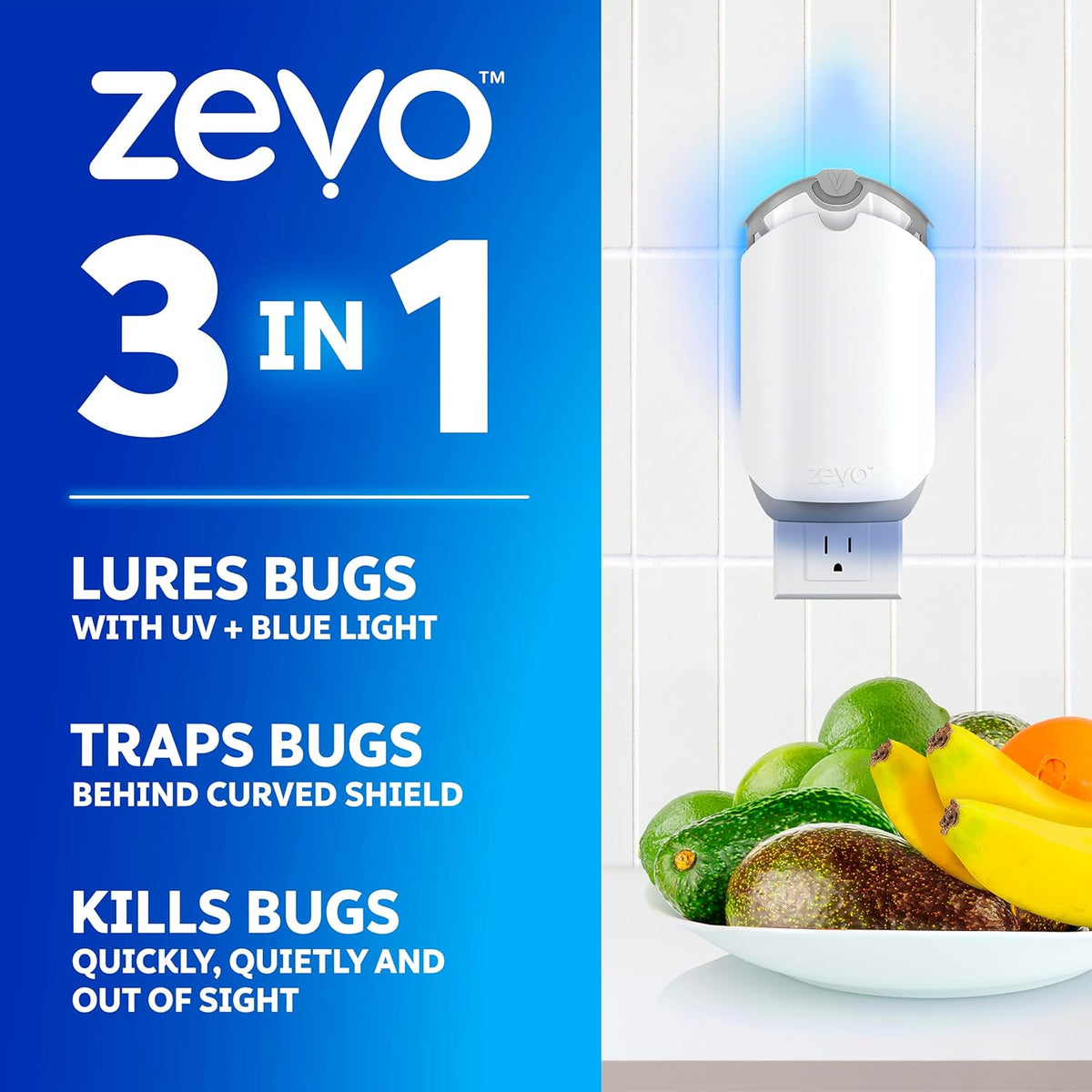 Zevo plug in base and refill cartridges