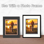 Golden State Art 8x10 photo mat layered border detail