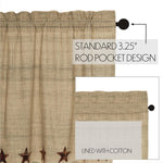 VHC Brands Abilene Star applique star motif close up