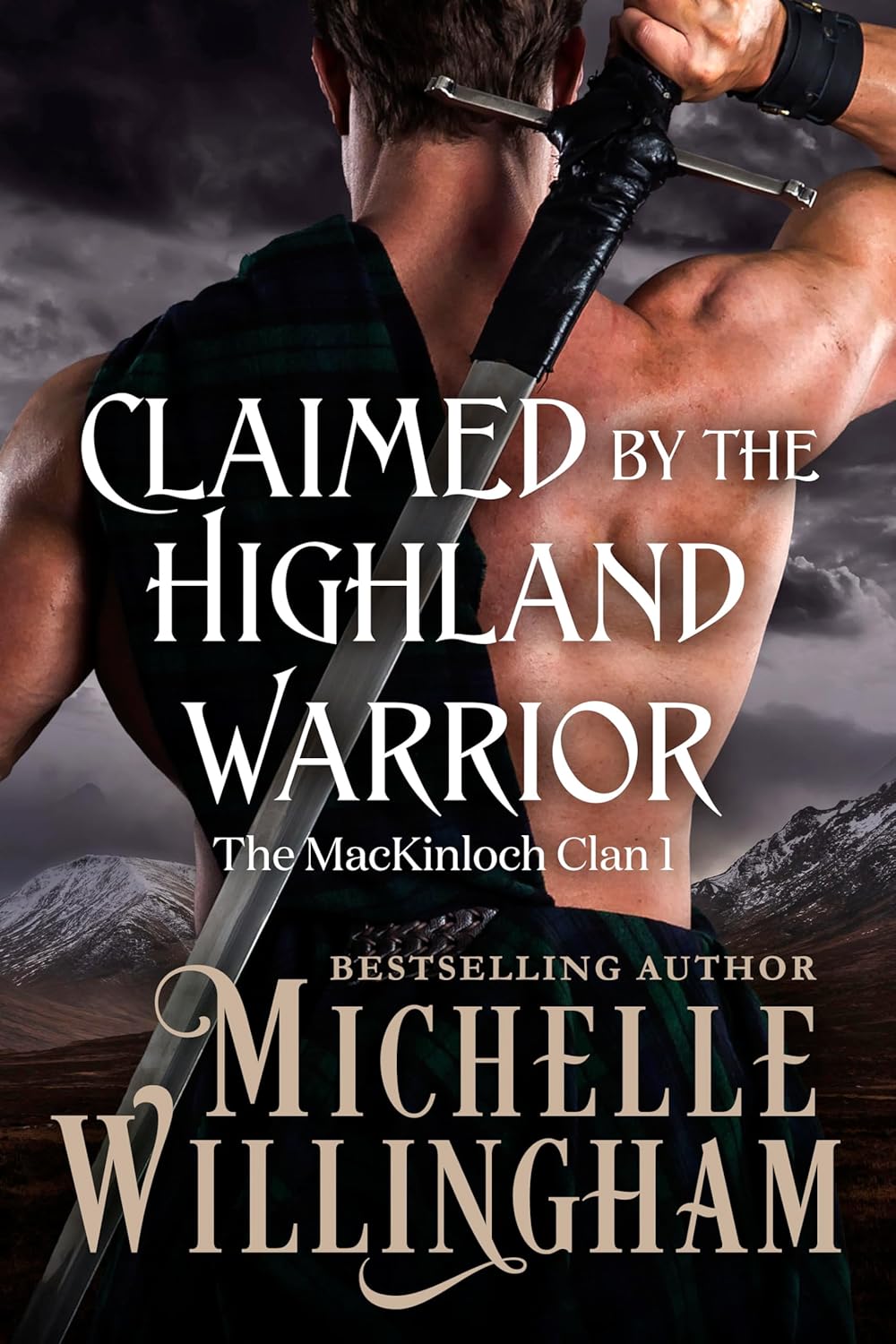 Michelle Willingham Claimed By The Highland Warrior Kindle book cover front view
