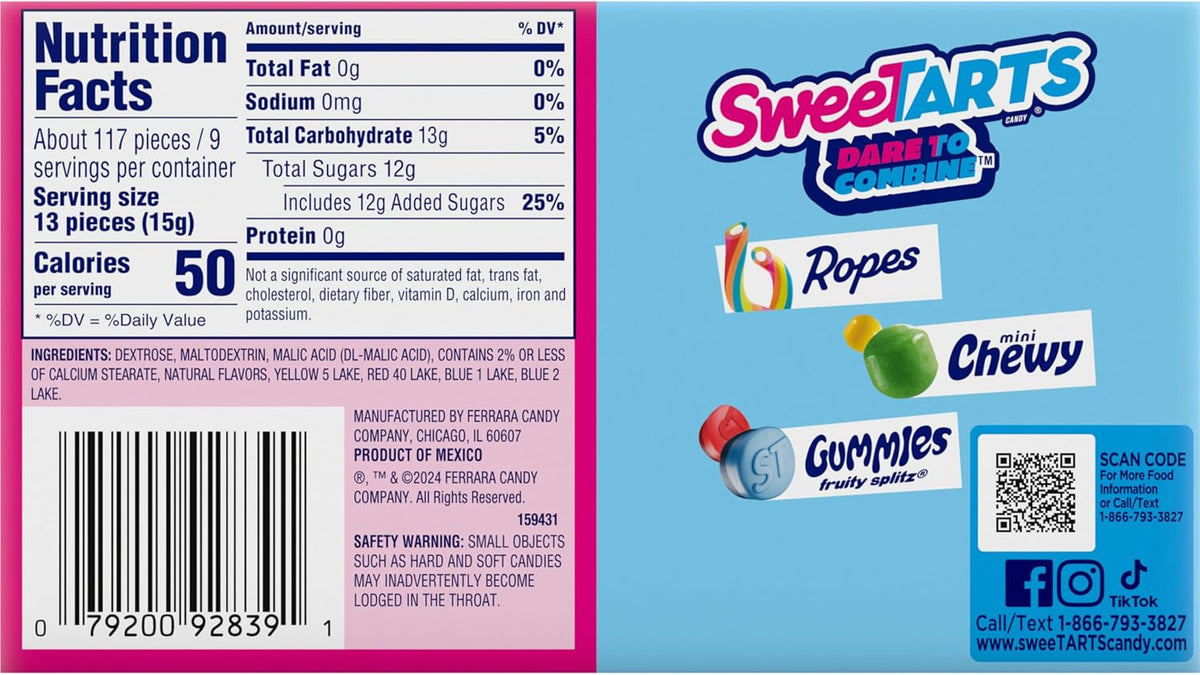 SweeTARTS Original Theater Box Candy, 5 Ounce Boxes (Pack of 10) - Image 9