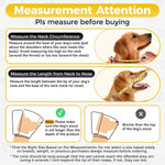 Soft padded edge dog cone collar side view