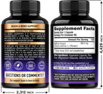 NutraHarmony Saffron 88.5mg supplement container highlighting capsule count.
