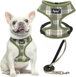 PUPTECK Soft Mesh Dog Harness Small Sized and Leash Set Pet Puppy Cat Comfort Padded Vest No Pull Harnesses, Beige, S - Image 12