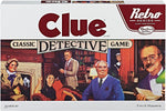 Hasbro Gaming retro series clue 1986 edition board game front view