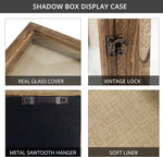 GraduationMall shadow box with linen back interior