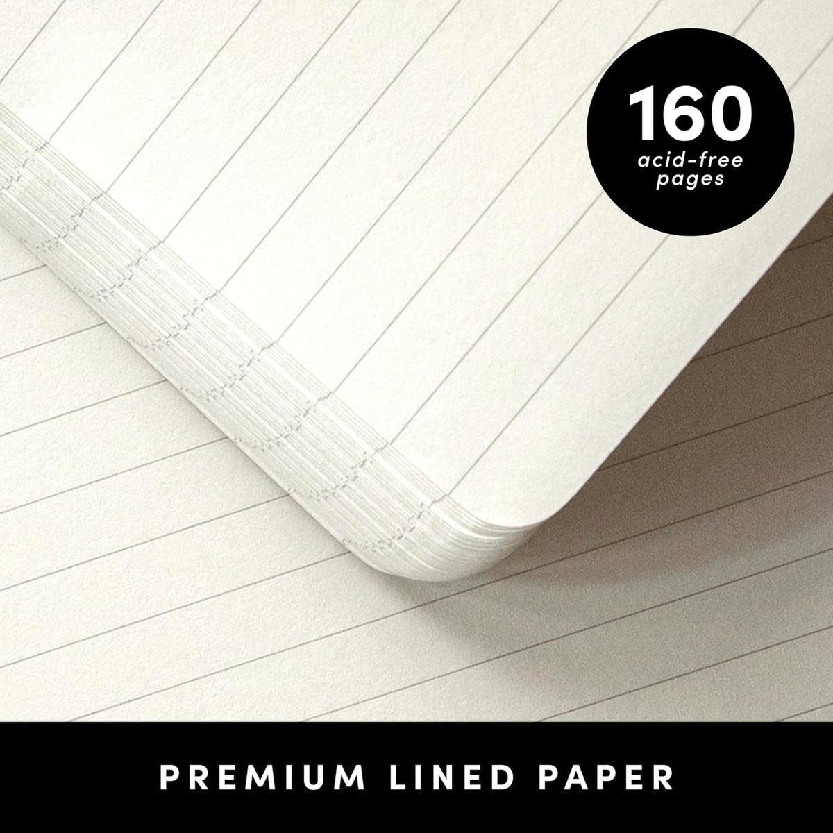Paperage journal expandable inner pocket detail