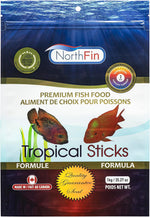 Northfin Tropical Sticks fish food front view packaging 1kg