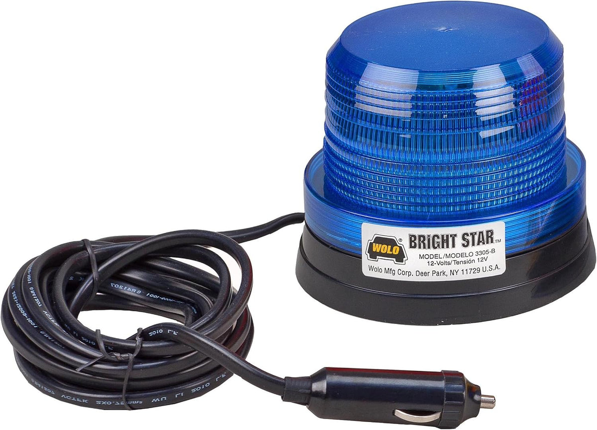Wolo Bright Star emergency warning strobe light front view