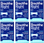 Breathe Right Nasal Strips Clear Large 30 count front packaging for congestion relief