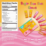 ChocZero Fruit Chews individually wrapped strawberry orange watermelon pieces