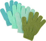 Slick- Exfoliating Gloves, 4 Pcs, Skin Exfoliator for Body, Bath / Scrub Gloves, Shower Accessories for Women, Exfoliation Mitt - Image 9