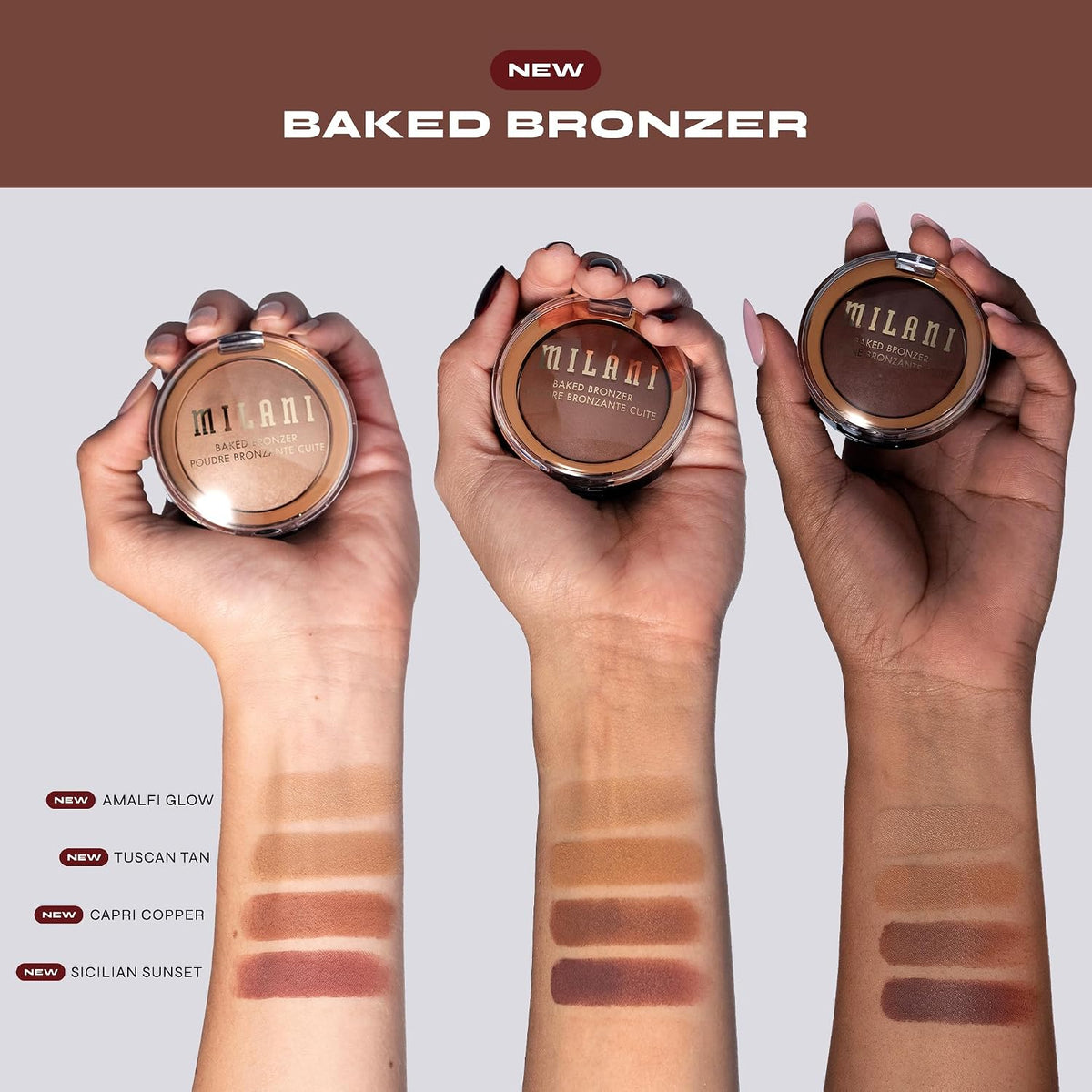 Luminous sun kissed baked bronzer powder for radiant skin