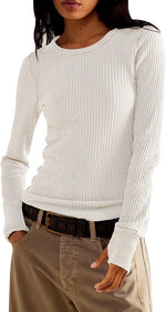 Morhuduck women basic pullover top back view