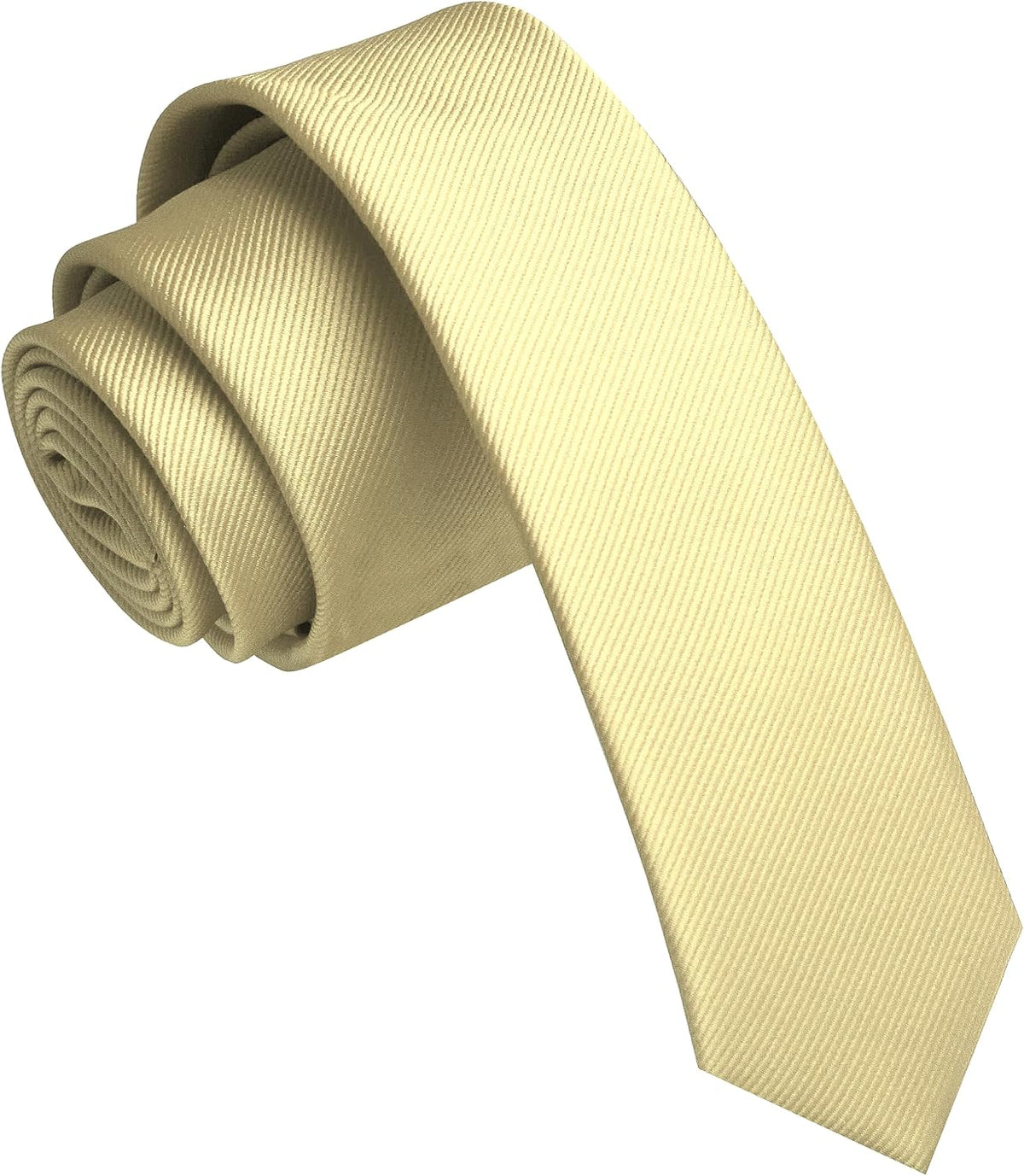 JEMYGINS 1.58" Solid Color Skinny Tie Slim Necktie for Men(4cm) - Image 9