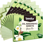 Teenitor Oil Blotting Sheets for Face, 2400 Sheets Oil Absorbing Sheets for Face, Green Tea Oil Absorbent Pads Oil Blotting Paper for Oily Skin, Face Oil Wipes Oil Sheets for Women Men, Large 10cmx7cm - Image 10