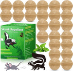 Enbabbor natural peppermint skunk repellent balls outdoor front view packaging