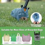 Authentic USA imported long reach pet waste management system for lawns