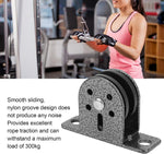 Lvifloae stainless steel pulley block showing nylon groove design