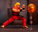 Jada Street Fighter II Ken figure close up details