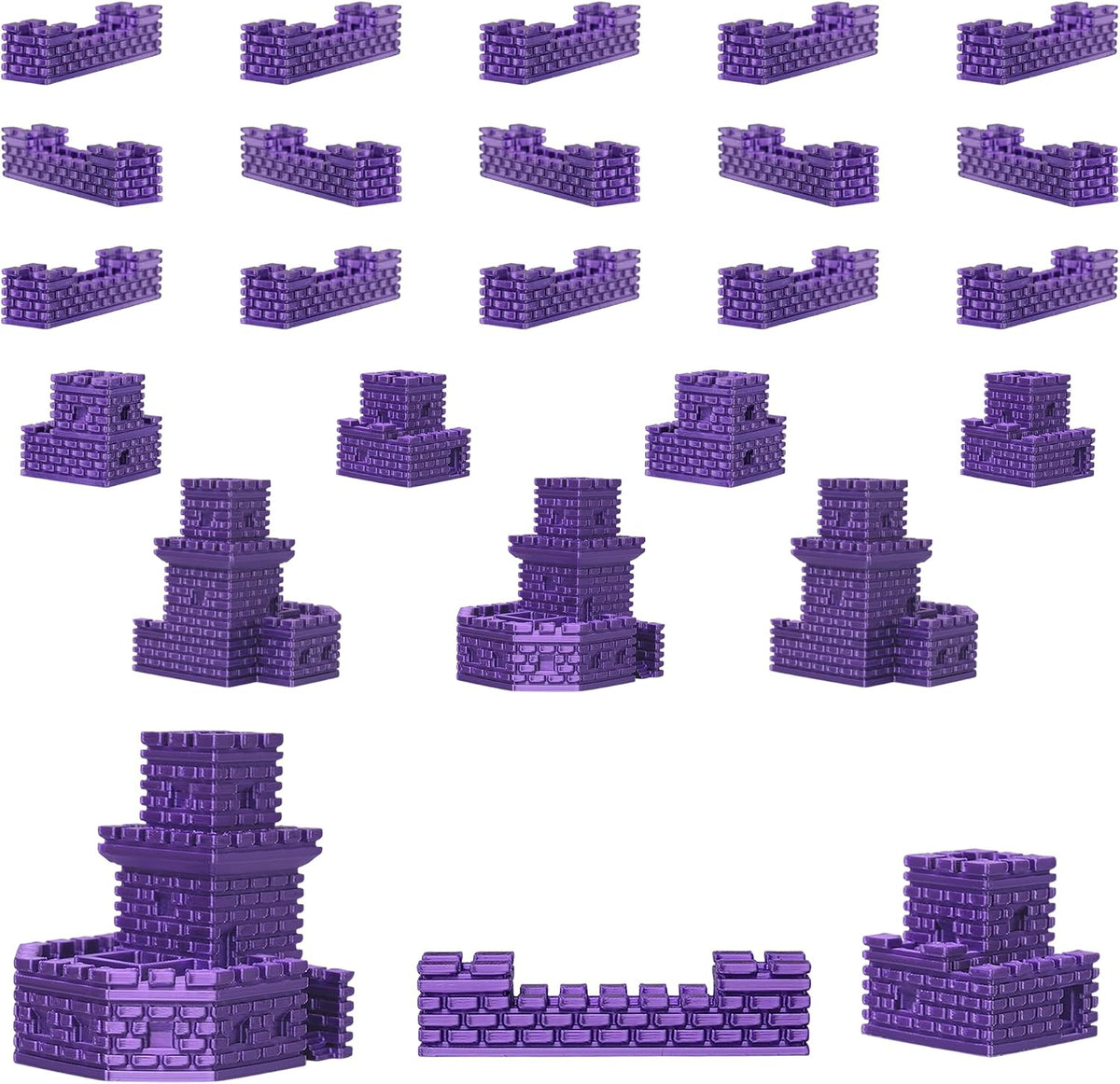 Civilization Empires for Catan Board Game | Replacement Player Sets | Settlers Pieces | Cities Settlements Roads | 3D Printed (Silk Black (Briton Empire)) - Image 13