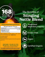 Herb Pharm Stinging Nettle liquid herbal extract label details