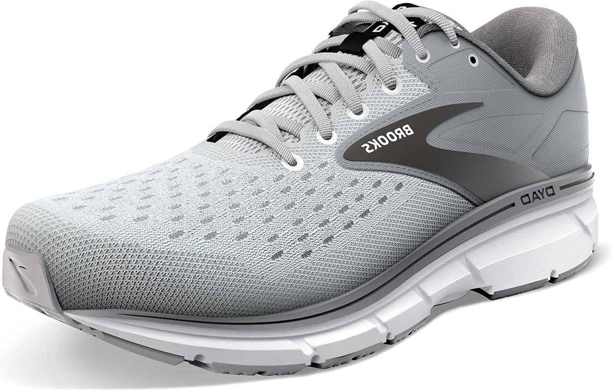 Brooks men's Dyad 11 running shoe angled perspective