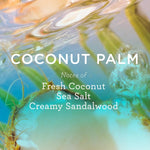 MIX:BAR Coconut Palm body cream side profile packaging