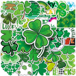 Funwing 50 piece St Patricks Day sticker pack front view