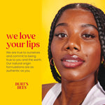 Burt's Bees 2 pack lip balm retail box layout