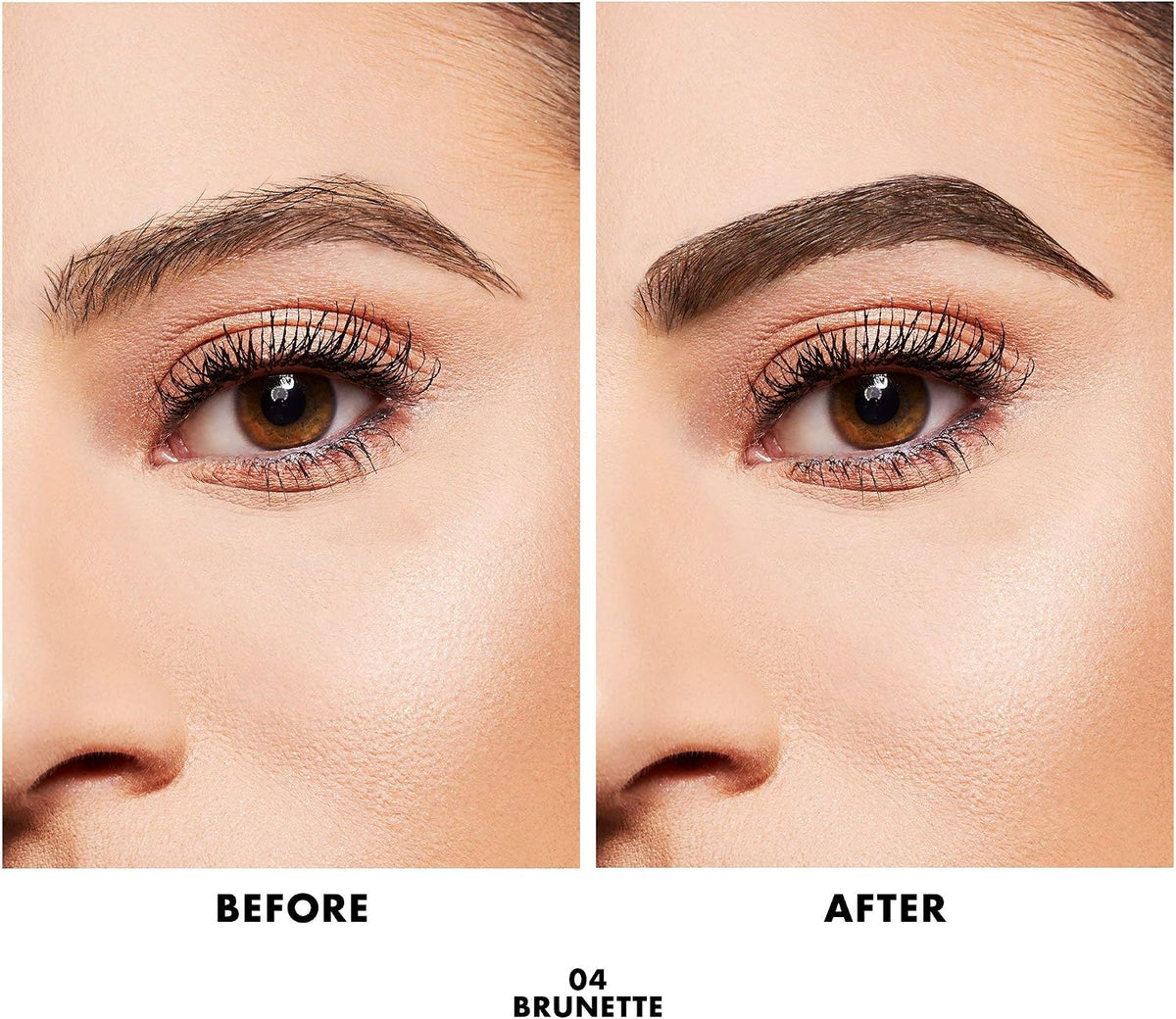 Milani fiber infused eyebrow makeup gel close up texture