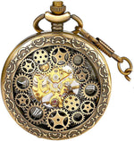 Boshiya pocket watch luminous hands view