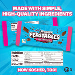 Individual 35 gram Feastables milk chocolate bar packaging