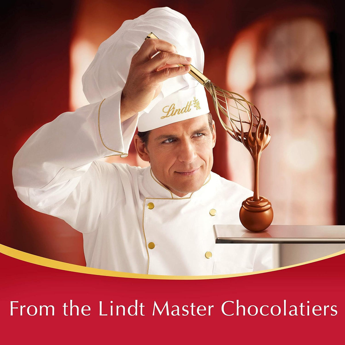 Lindt Lindor luxury gift box back label