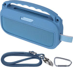 Peyyargo silicone cover for Bose SoundLink Flex front view with Blue Dusk finish