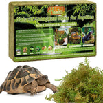 Halatool 9OZ Natural Sphagnum Moss for Reptiles- 14QT Green Moss for Terrarium Plants Long Fiber Reptile Moss for Leopard Gecko Snake Hamsters Tortoises Frogs Lizards Salamanders - Image 11